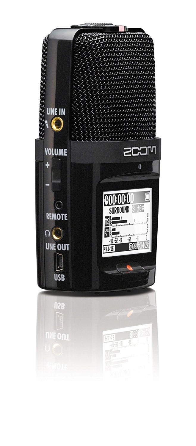 Zoom H2N handheld audio recorder